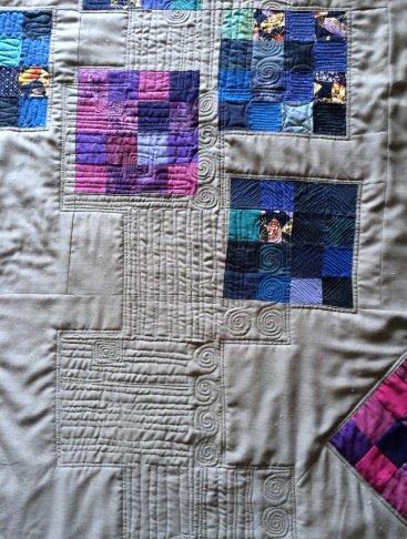 sweet 16 partial quilting backing
